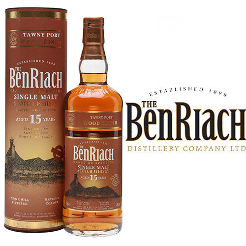BenRiach 15 yo Tawny Port Wood Finish